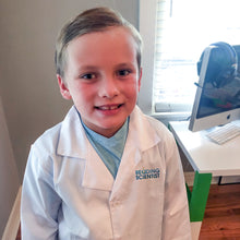 Load image into Gallery viewer, Reading Scientist Lab Coats and Achievement Patches (Set of 6)