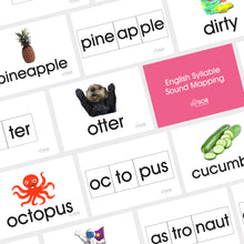 Load image into Gallery viewer, Syllable Mapping Cards