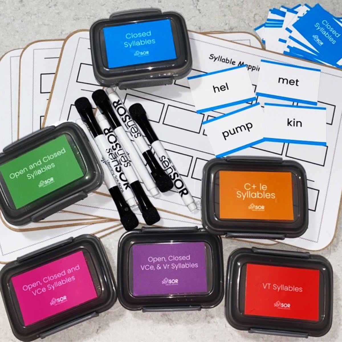 Syllable Reader Syllable Set – SenSOR Literacy Solutions