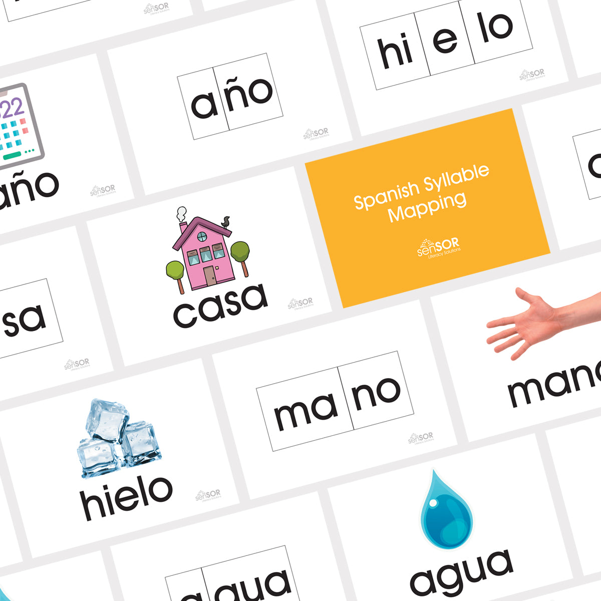 Syllable Mapping Cards – SenSOR Literacy Solutions
